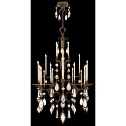 Fine Art Encased Gems Chandelier 709440-3ST