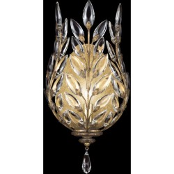 Fine Art Crystal Laurel Wall Sconce 773850ST