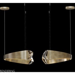 Fine Art Strata Ceiling Pendant 931840-3ST