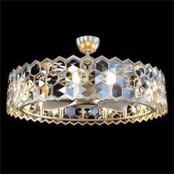 John Richard Arregio Chandelier with Fan AJC-9387