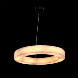 John Richard Alabaster Halo Pendant AJC-9404