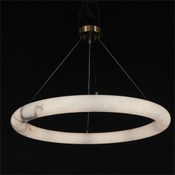 John Richard Alabaster Halo Pendant AJC-9405