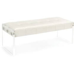 John Richard Clarice Bench AMF-1456-WHTE-AS