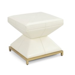 John Richard Oraso Stool AMF-1729V240-WHTE-AS