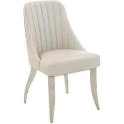 John Richard Amara Dining Chair AMF-1810V147-LTGY-AS
