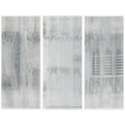 John Richard Carol Benson-Cobb's Walls of Westminster Giclee CBC-1251VJS3-17X41-ACR-AS