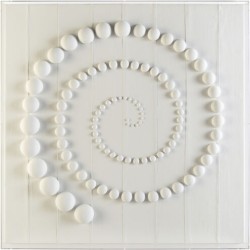 John Richard Pearl Spiral I Shadowbox GBG-2723A