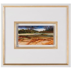 John Richard Rick Anderson's Something In The Orange I Landscape Art GBG-2739A