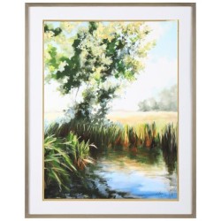 John Richard Jackie Ellens It's Between the Leaves Giclee GBG-2806