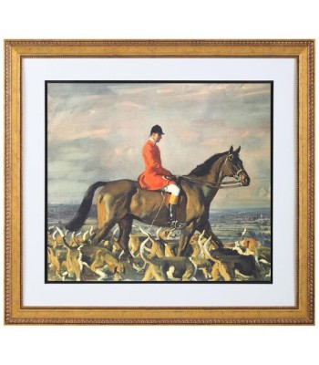 John Richard Major T. Boucch and the Belvoir Hounds by Sir Alfred Munning Giclee GBG-2826