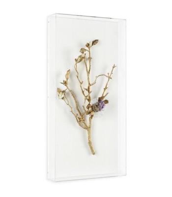 John Richard Gold Calcite Shadowbox GBG-2863B