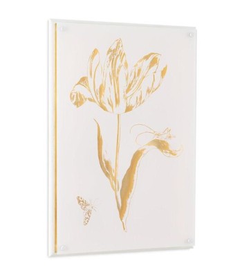 John Richard Gilded Tulips Shadowbox GBG-2921A