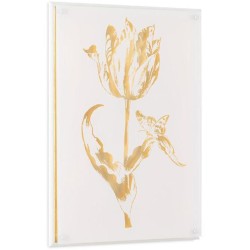 John Richard Gilded Tulips Shadowbox GBG-2921B