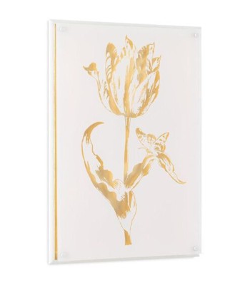 John Richard Gilded Tulips Shadowbox GBG-2921B