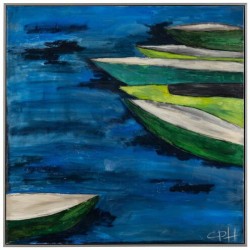 John Richard Boating Day Wall Art GBG-2956A