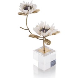 John Richard Double Crystal Decorative Flower JRA-10093