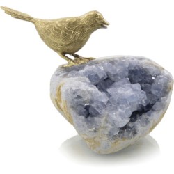 John Richard Bird On Celestite Decorative Object JRA-11624