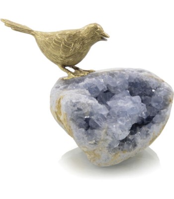 John Richard Bird On Celestite Decorative Object JRA-11624
