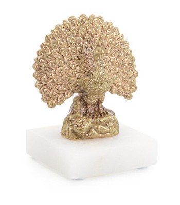 John Richard Brass Peacock Sculpture JRA-14612
