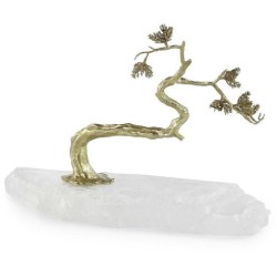 John Richard Winding Brass Tree Sculpture JRA-14972