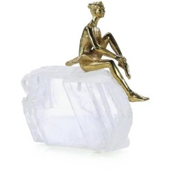 John Richard Resting Brass Dancer Sculpture JRA-14981