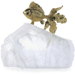 John Richard Fantail Goldfish Sculpture JRA-14985
