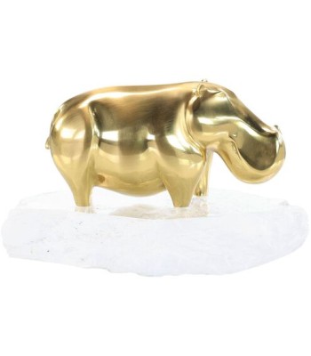 John Richard Brass Hippo Sculpture JRA-14994