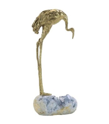 John Richard Brass Crane Sculpture JRA-14996
