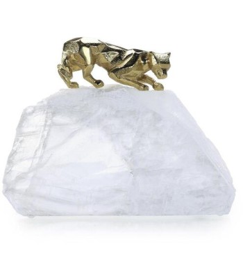 John Richard Perched Brass Panther Sculpture JRA-15003