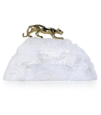 John Richard Prowling Brass Panther Sculpture JRA-15005