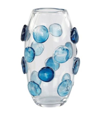 John Richard Cerulean Spots Vase JRA-15080