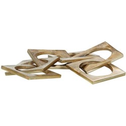 John Richard Gold Square Chain Decorative Accent JRA-15204