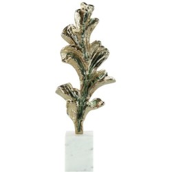 John Richard Gleaming Leaf Sculpture JRA-15257