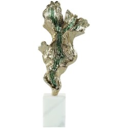 John Richard Gleaming Leaf Sculpture JRA-15258