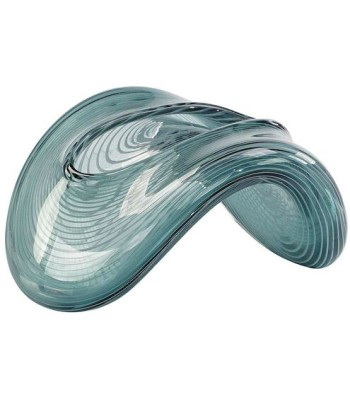 John Richard Striped Glass Arch Decorative Accent JRA-15293