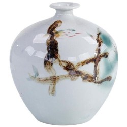 John Richard Painted Grove Vase JRA-15389