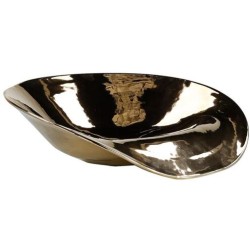 John Richard Gold Teardrop Bowl JRA-15569