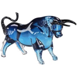John Richard Glass Bull Sculpture JRA-15635