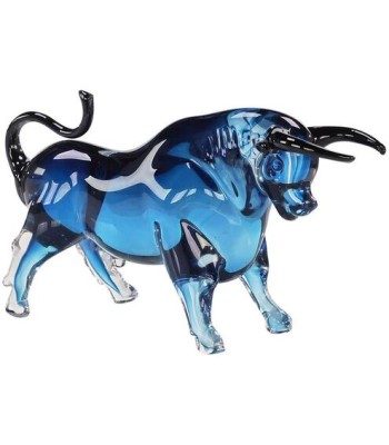 John Richard Glass Bull Sculpture JRA-15635