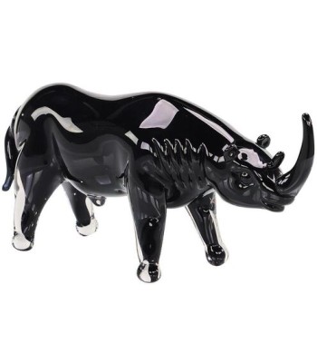 John Richard Glass Rhino Sculpture JRA-15637