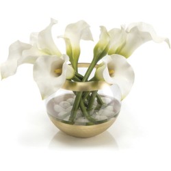 John Richard Golden Decorative Flower JRB-4040W