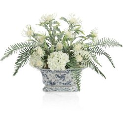 John Richard Winter White Botanical/Floral JRB-5561