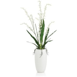 John Richard Elegant White Botanical/Floral JRB-5582