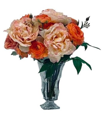John Richard Peachy Peonies Botanical/Floral JRB-5584W