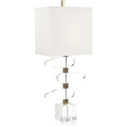 John Richard Asymmetrical Crystal Table Lamp JRL-10139