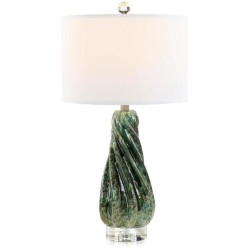 John Richard Emerald Spiral Table Lamp JRL-10910