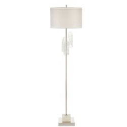 John Richard Furls Of White Floor Lamp JRL-9956