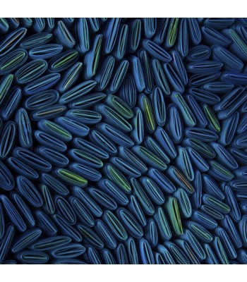 John Richard Tony Fey's Cerulean Swells Abstract Art JRO-3301