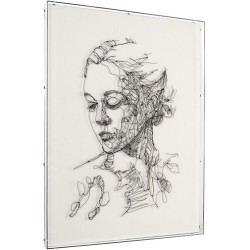 John Richard Tony Fey's Scribbled Secrets Figurative Art JRO-3348