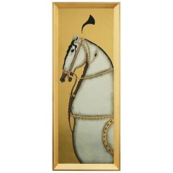 John Richard Antiquated Horse Panel Oils and Art JRO-3481A